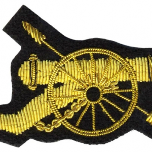 Master Gunner DEU Badge (Black Backing)